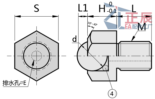 بكرات الكرة - عرافة رئيس مسمار Polyacetal BCHLJJ BCHLJP